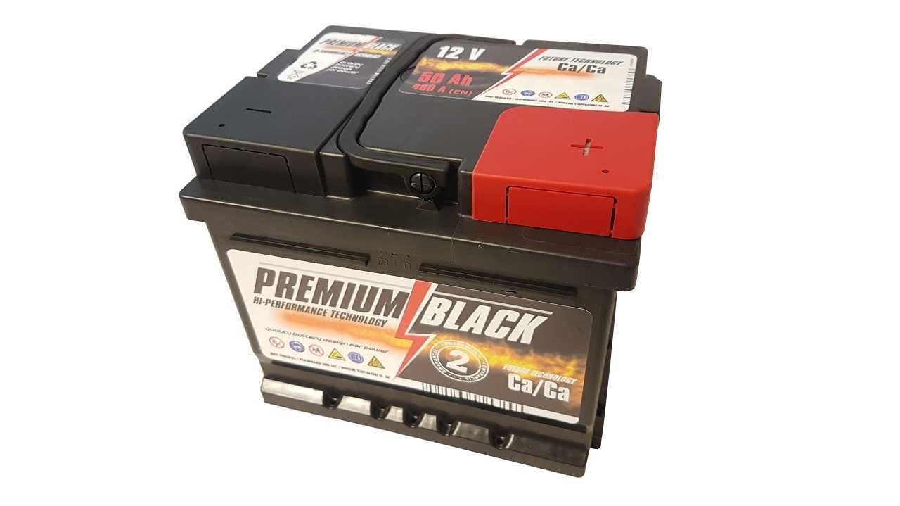 Akumulator samochodowy Premium Black 12V 50Ah 480A