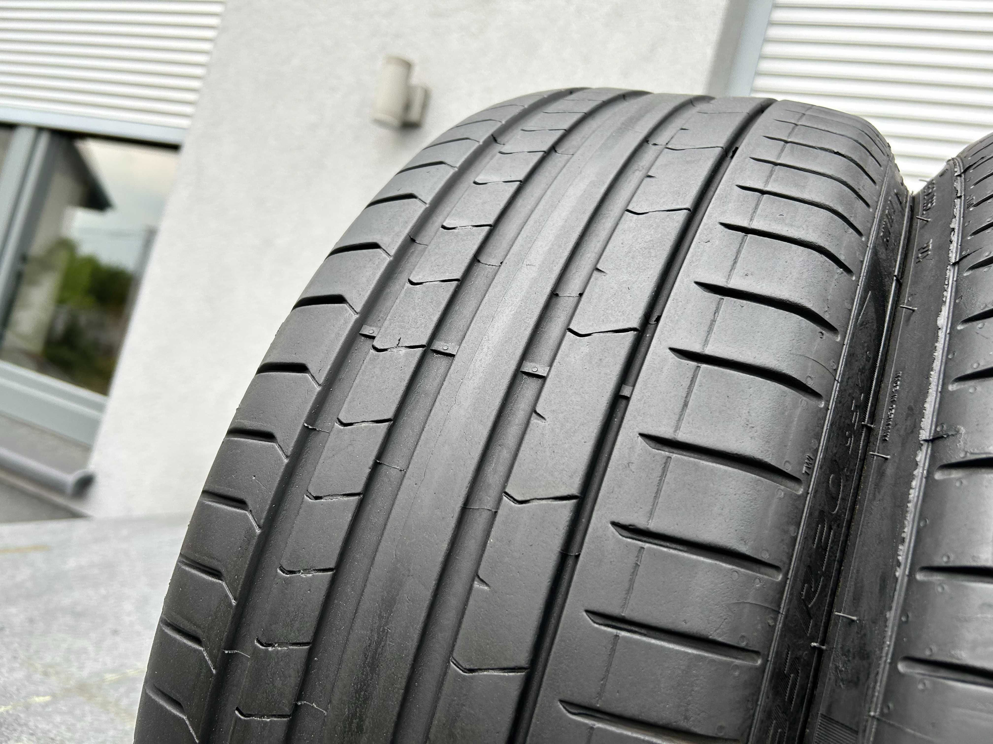 2szt letnie 245/35R20 Pirelli 5,5mm 2020r RUNFLAT świetny stan! L3648