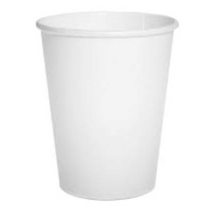 Kubeczki papierowe jednolite BIAŁE 250ml zestaw 2 x 10szt
