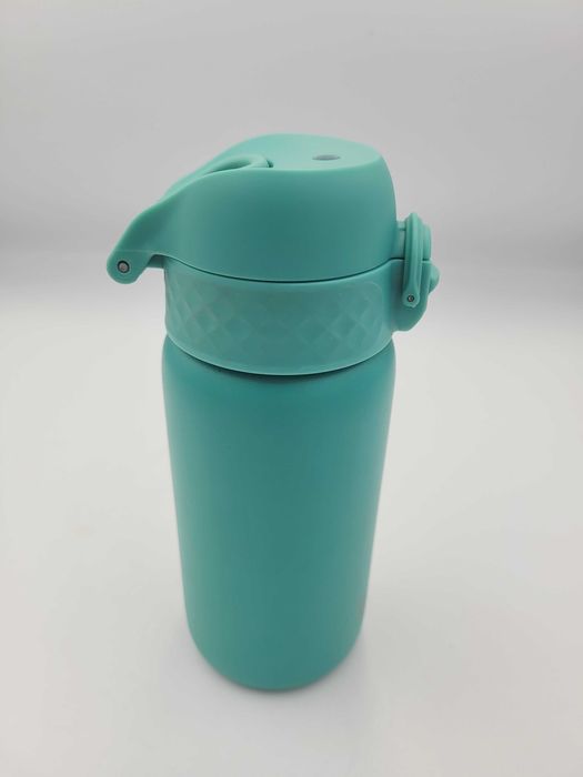 Bidon Ion8 400 ml zielony stal nierdzewna szczelny BPA Free