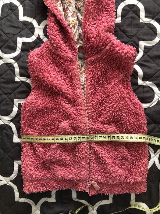 Kamizelka bezrękawnik wiosenny baranek Next rozmiar 98