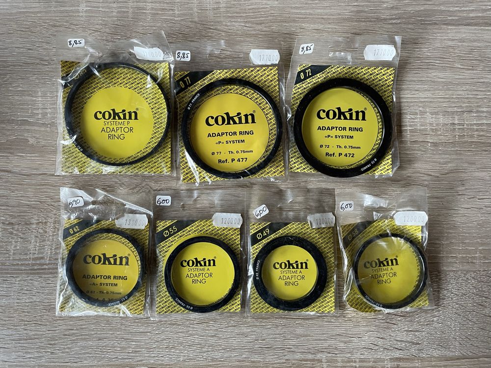 Adapter Rings Cokin for P-Series Filter Holders