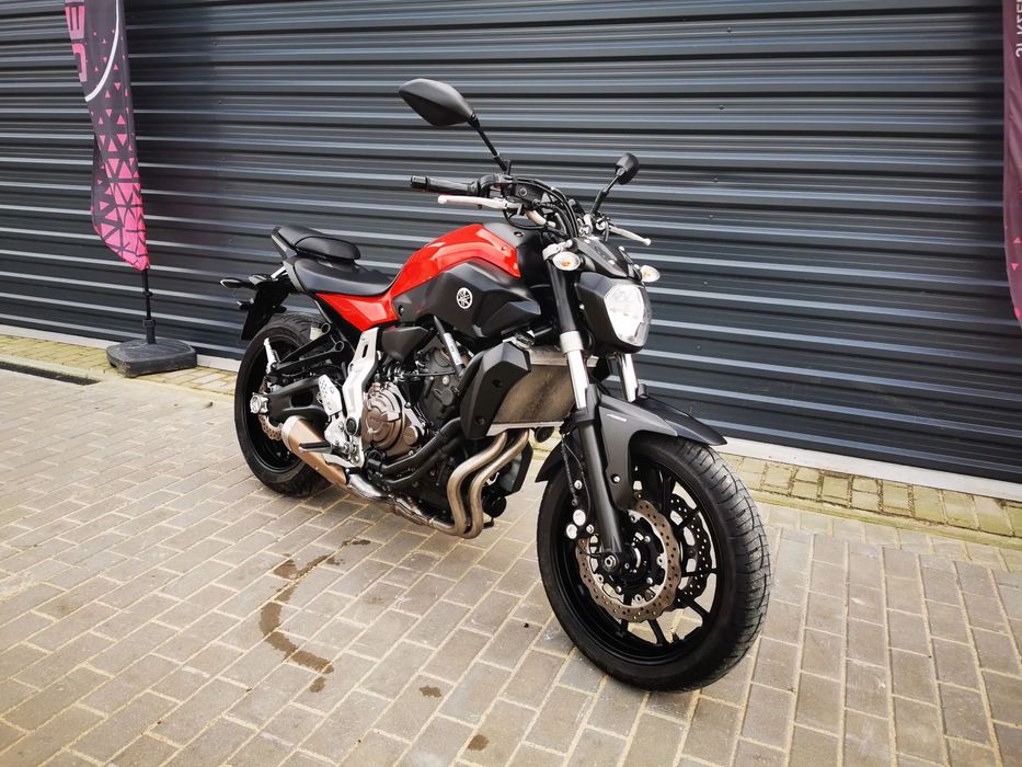 Yamaha MT MT07 ABS A2 35kW  Niski Przebieg Piekny  Raty Kredyt Transport