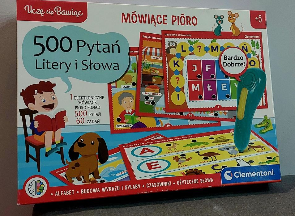 GRA EDUKACYJNA mówiące pióro