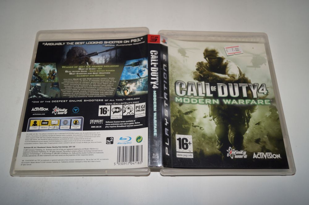 Call Of Duty 4: Modern Warfare Sony Playstation 3 (Ps3)