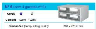 Estante de arrumação "Caixas SUC"