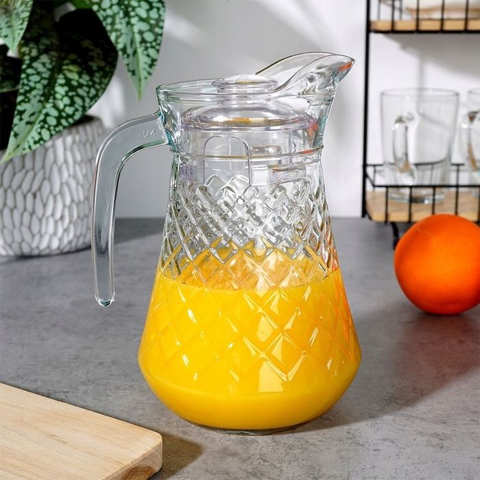 dzbanek szklany na sok wodę napoje solidny 1,4l