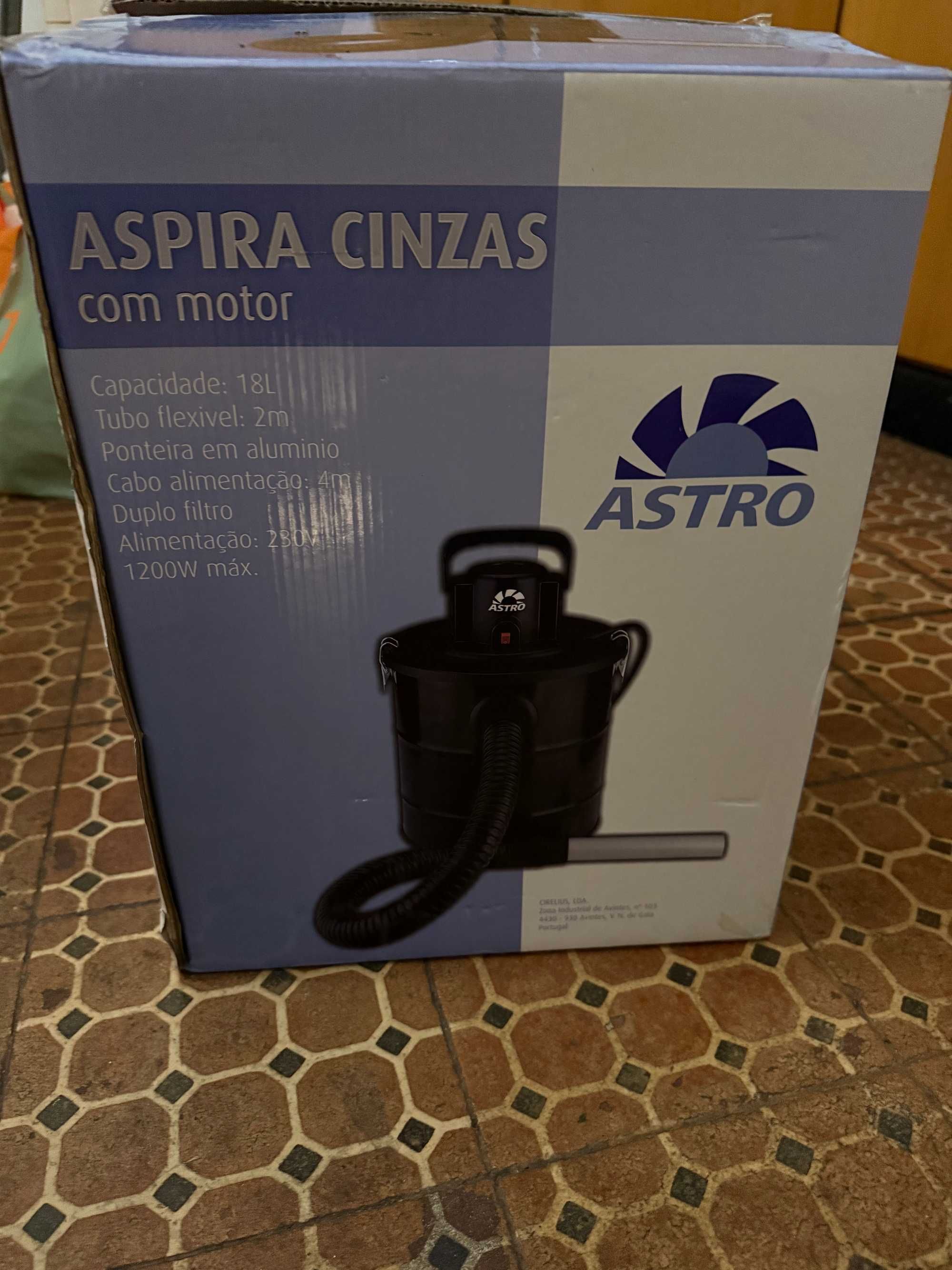 Aspira cinzas novo Astro