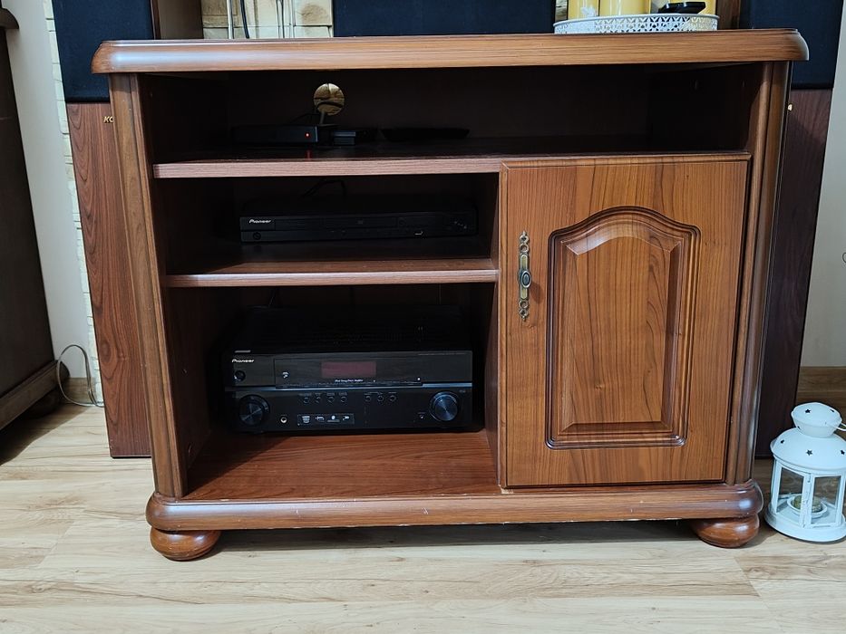 Witryna z komodą szafka RTV