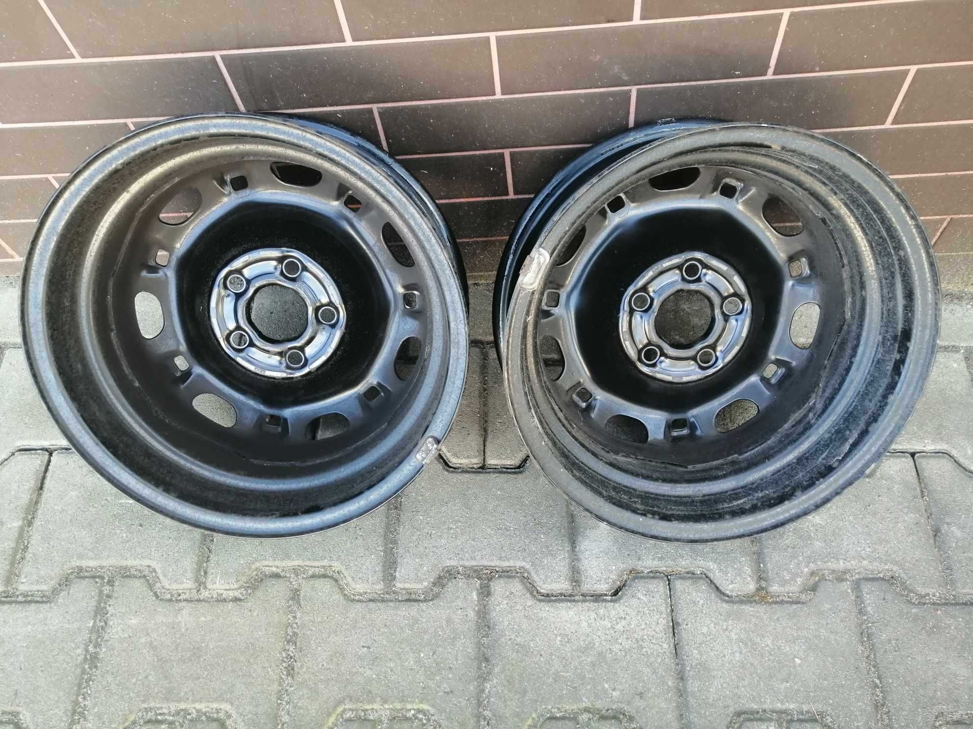 Felgi stalowe VW Skoda Seat 14 cali rozstaw 5 x 100 ET 35 stan dobry