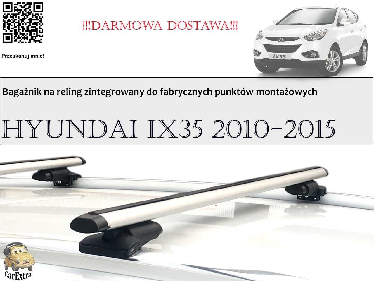 Bagażnik Dachowy Hyundai IX35 2010 -15