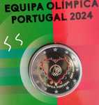 2€ Proof Jogos Olímpicos 2024