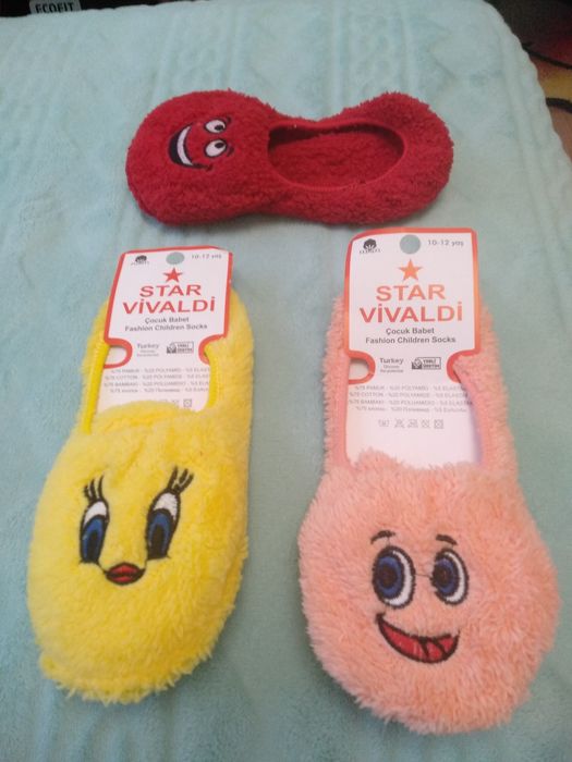 Шкарпетки -тапочки на дівчинку