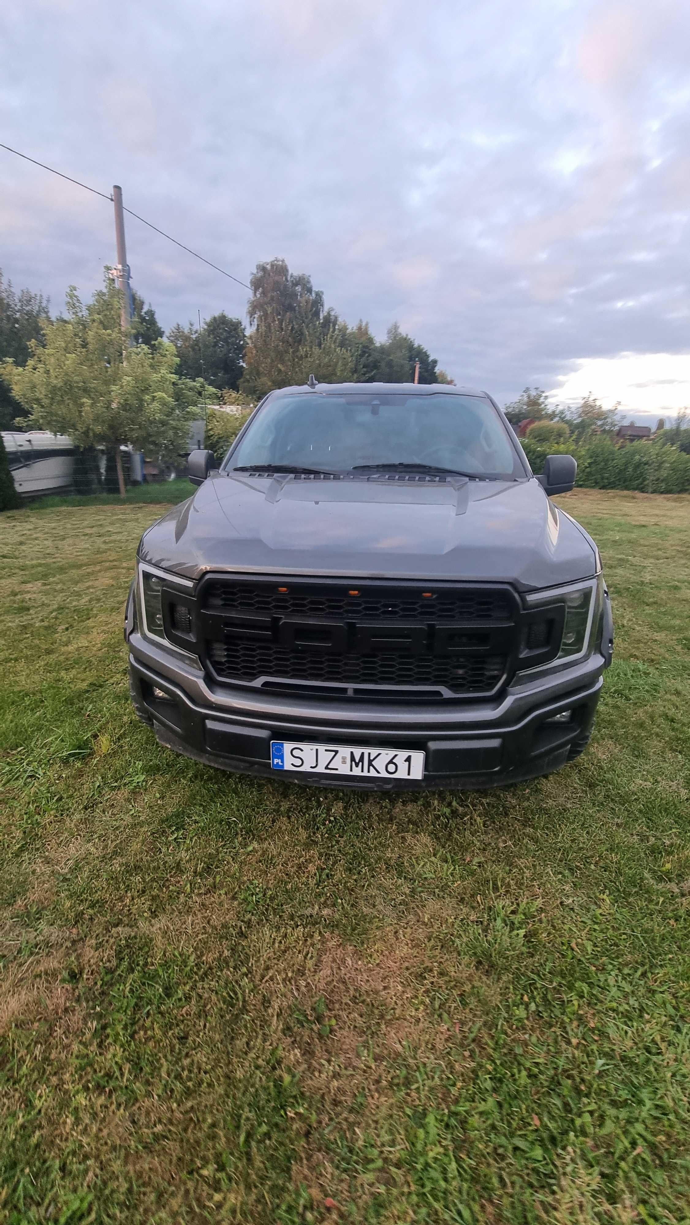 Ford f150 ranger raptor 2.7 v6 biturbo 2020/21r  skóra 60tys km zamian