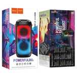 Портативна колонка Hoco BS53 Manhattan wireless 3600mAh з 2-ма мік.