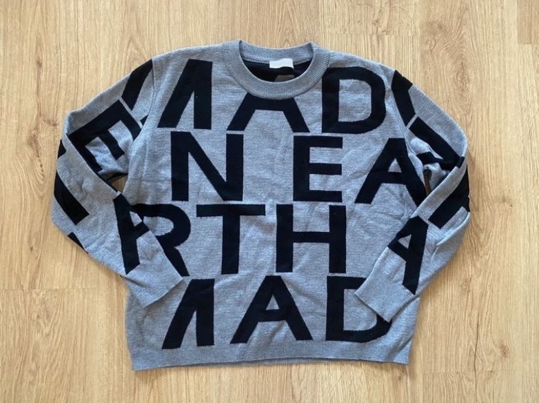 Damski szary sweter (podwójny, bardzo ciepły) Cocomore