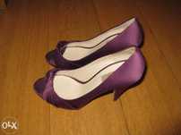 Sapatos Zara Cerimonia Cetim (Novos)