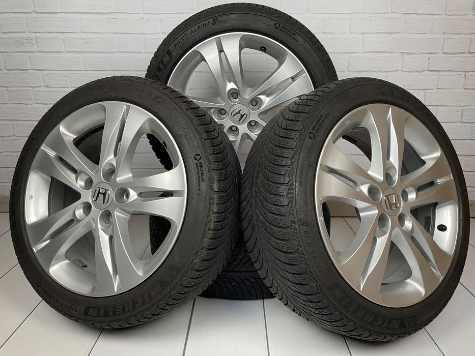 Ładne Felgi 18 Honda Accord VIII Typ S – oryginalne, bardzo dobry stan, 5x114.3 do Honda Accord, CR-V, Civic