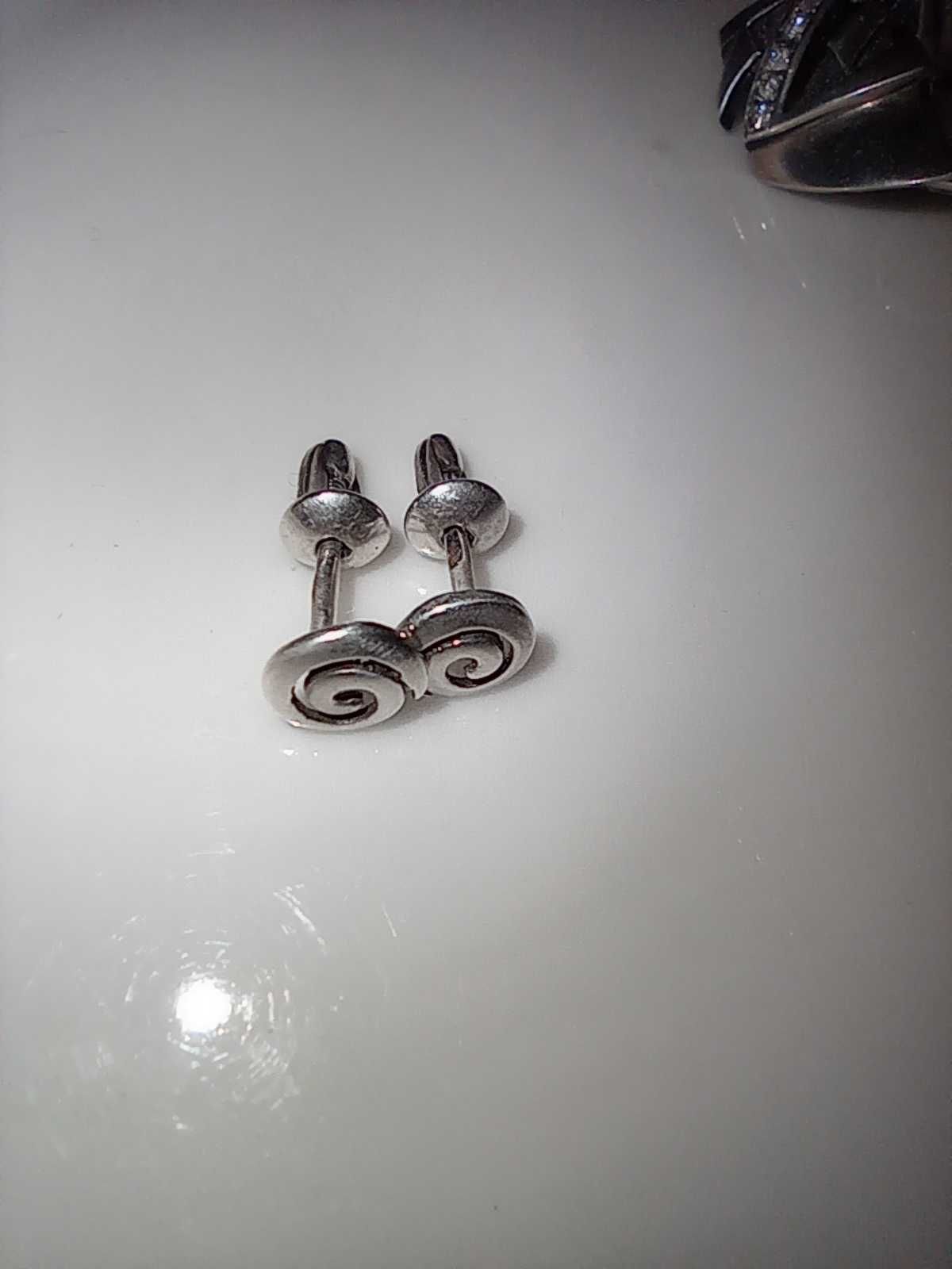Серьги серебро 925 проба