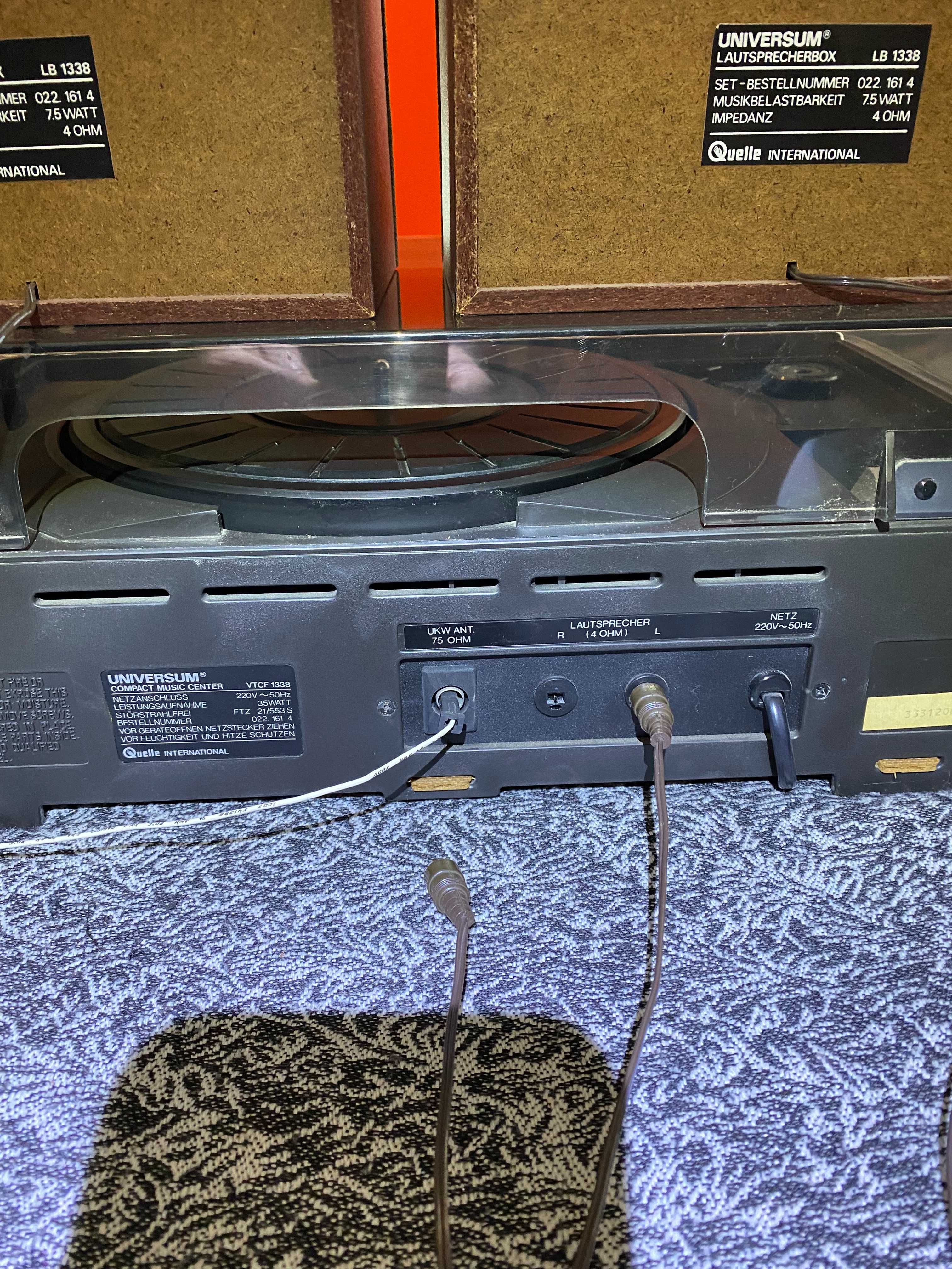 gramofon ,radio ,magnetofon  w jednym-UNIVERSUM VTCF 1338