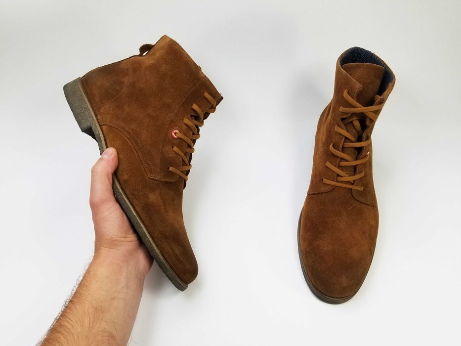 No Brand Made in Portugal замшевые ботинки черевики 45 29.5 см