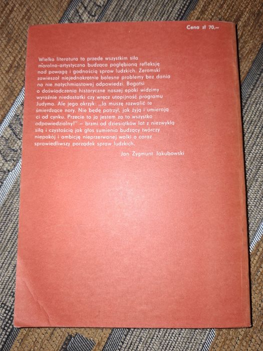 Ludzie Bezdomni wydanie z 1980 roku