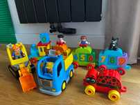 Lego duplo 3 zestawy LEGO Duplo 10812, 10847, 10859