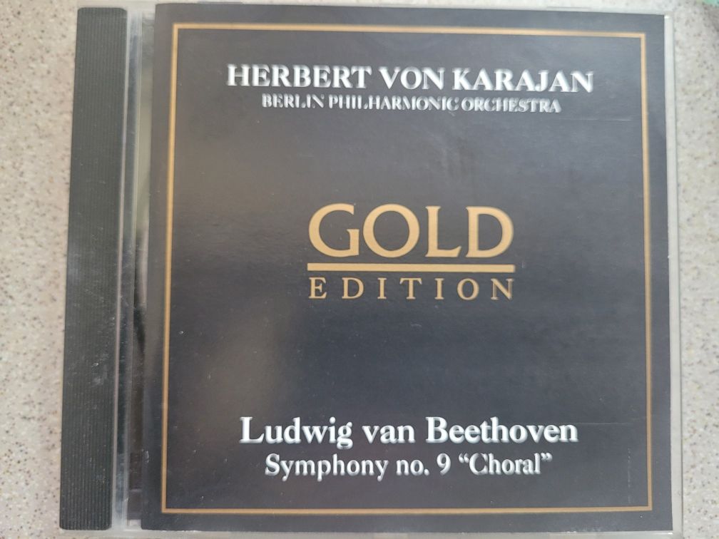 CD L. van Beethoven Symphony no.9. (Karajan) 1993/1968 Gold Edition