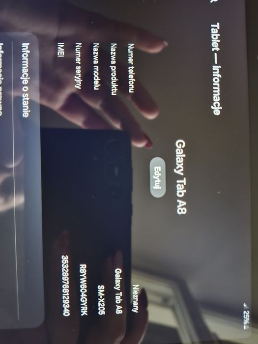 Samsung galaxy tab a8 SM-X205