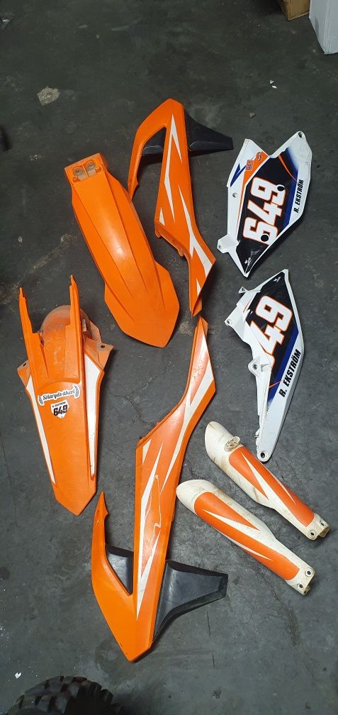 Komplet Plastików Ktm Sx 125 sxf 250 sxf 350 sxf 450 rok 16-18