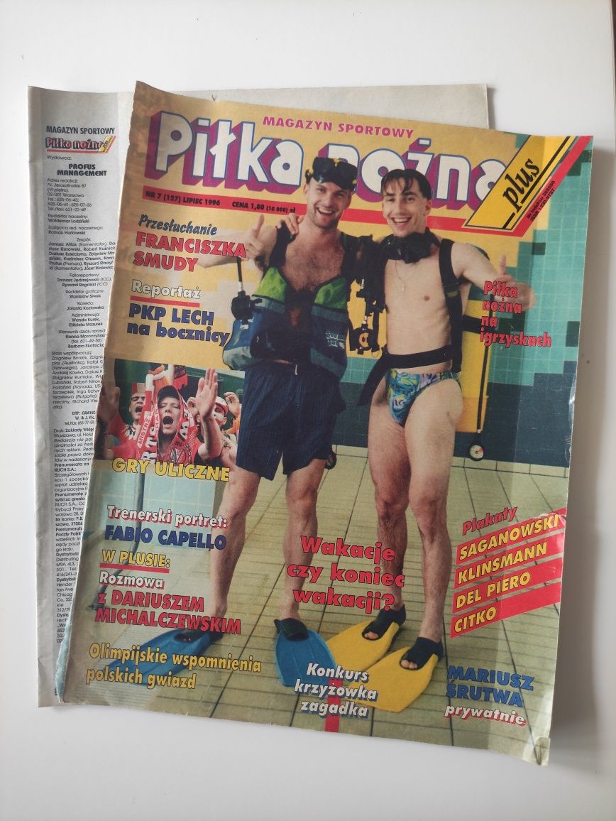 Czasopismo Piłka Nożna Plus 96'