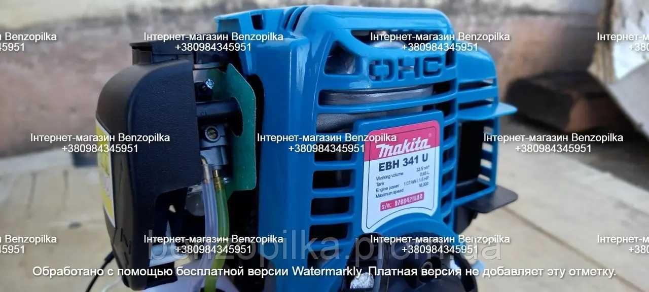 NEW! Бензокоса Makita EBH341U (4-x тактна) триммер мотокоса кусторез