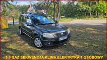 Dacia Logan 2012 r 1.6 GAZ SEKWENCJA Klima I Właściciel Bardzo Fajne Autko 7 Osób