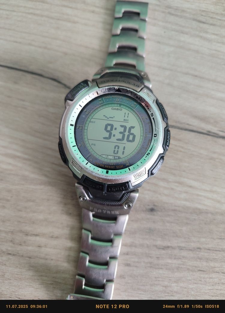 Часи casio prg 110t