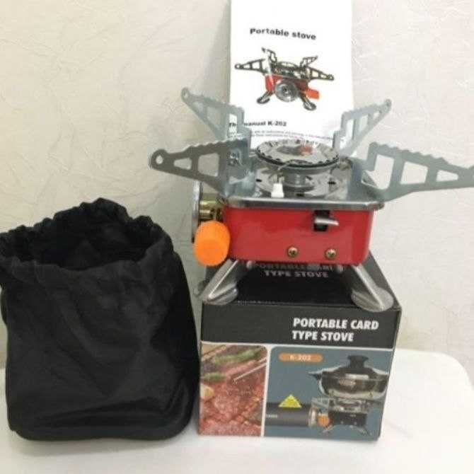 Газовая горелка примус мини печка походная под баллончики 130 грн