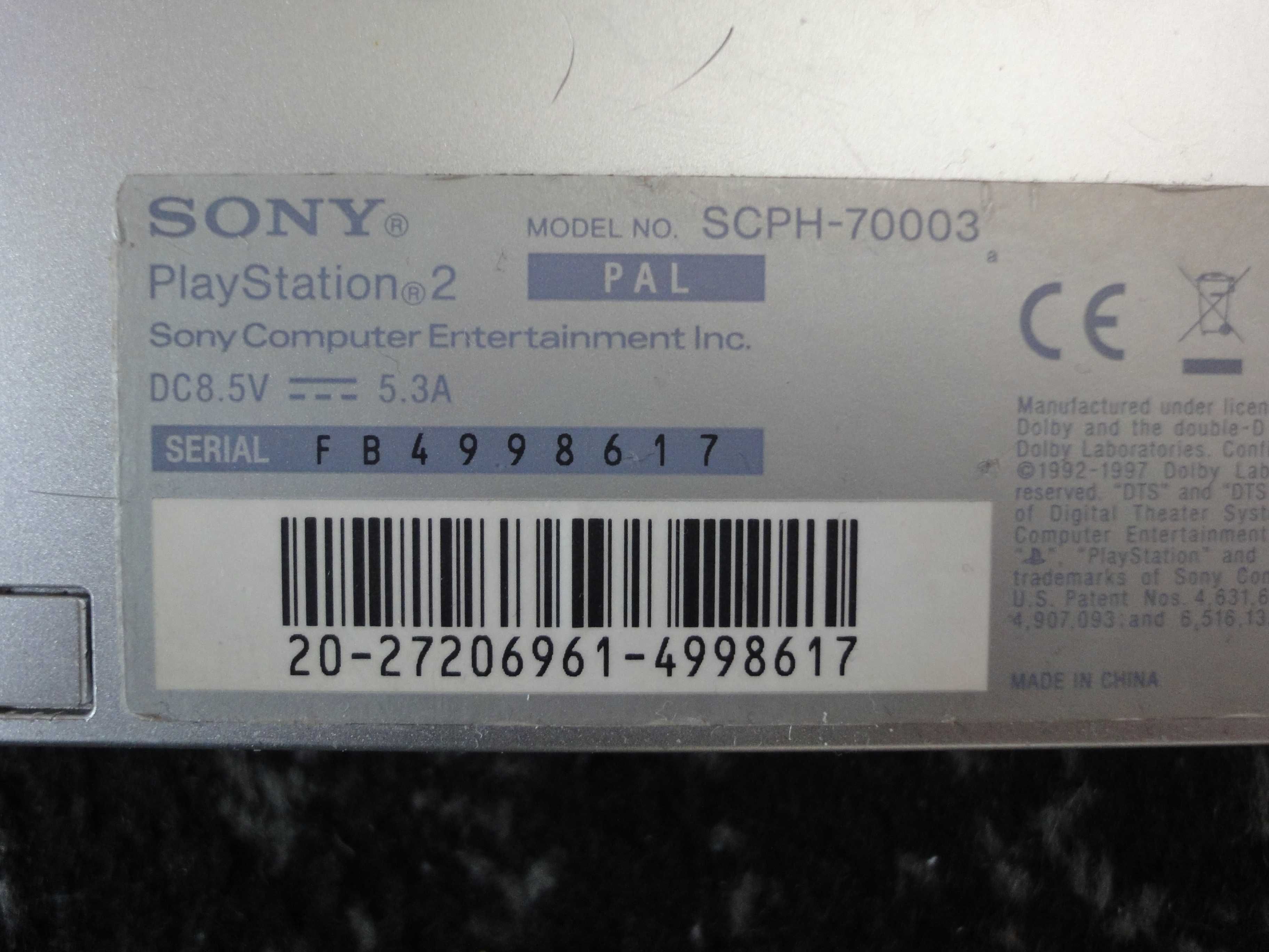 zepsuta konsola PS2