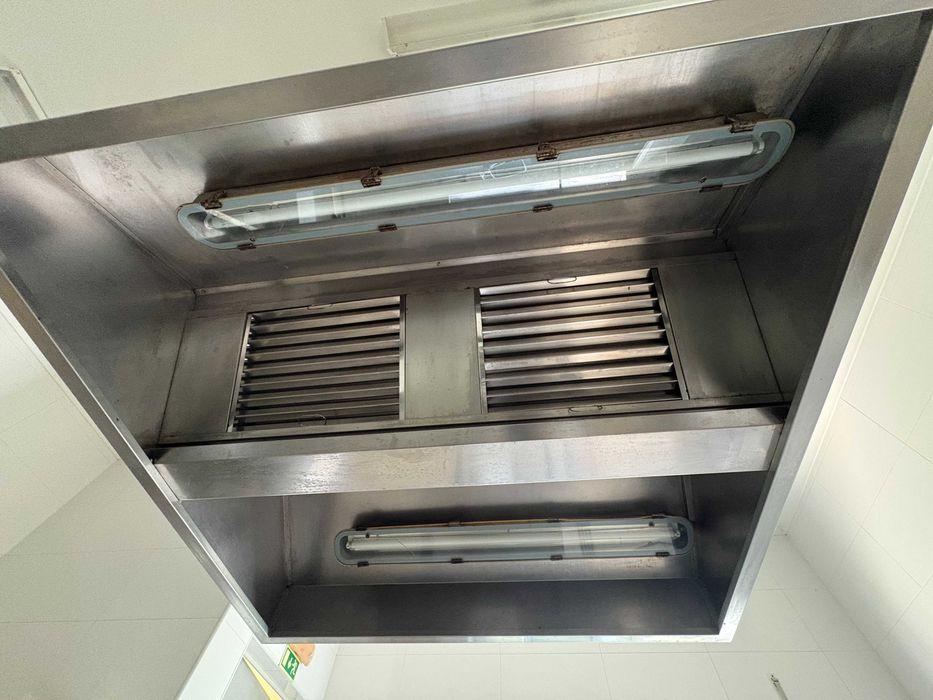 Exaustor chaminé em inox