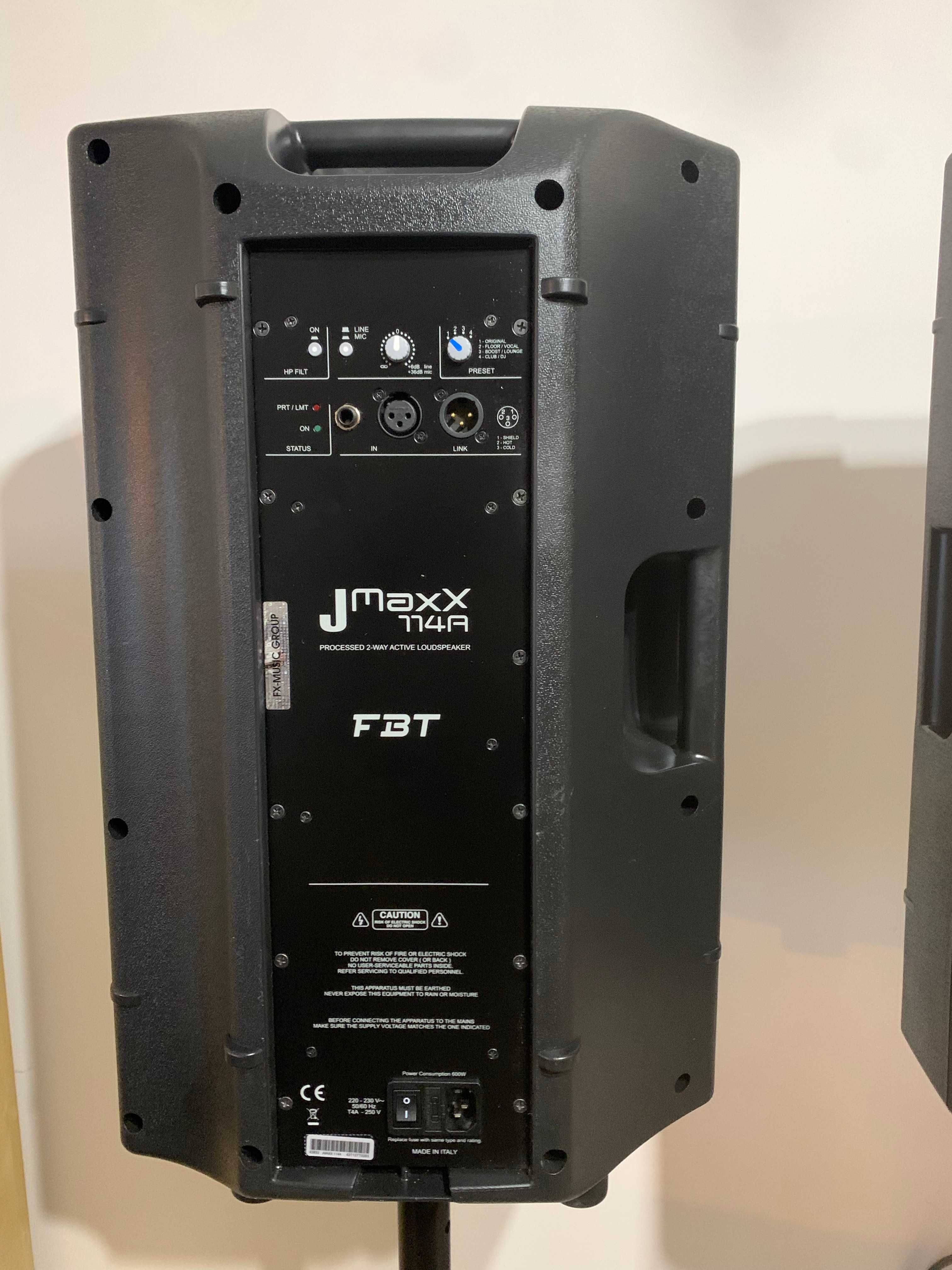 FBT jmaxx 114a/rcf/jbl/electrovoice