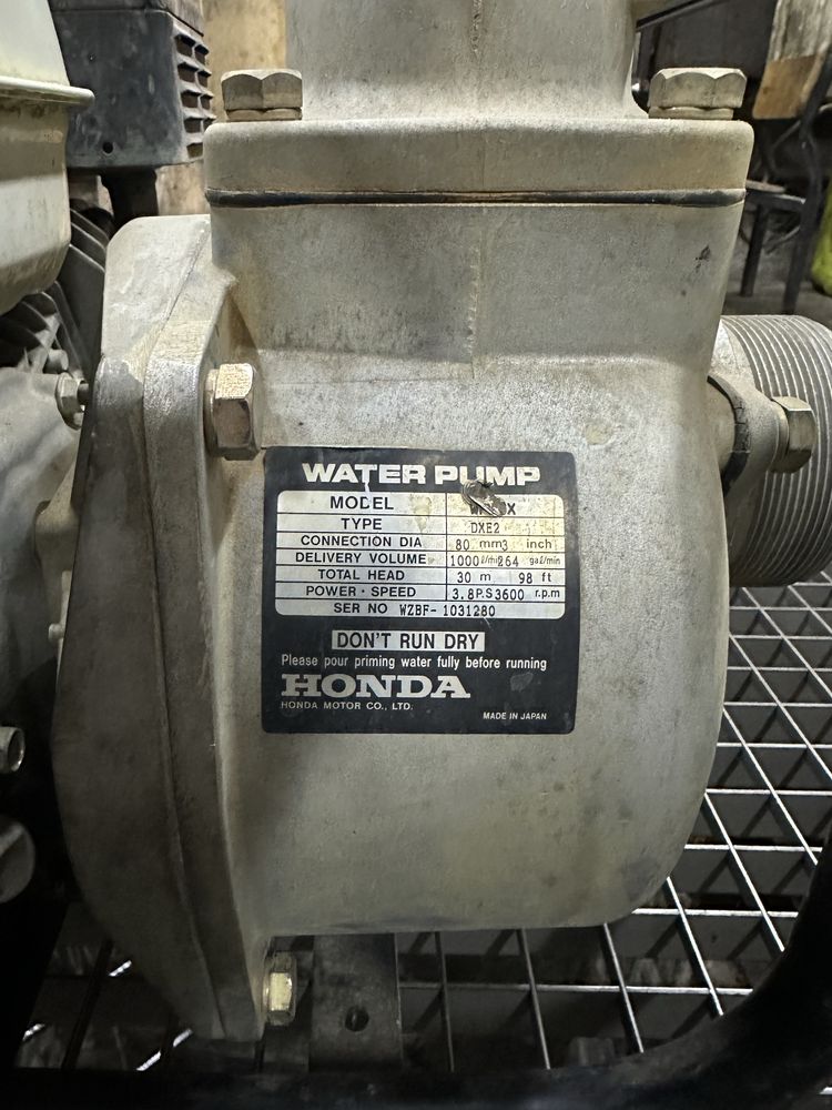Motopampa handa WP30X
