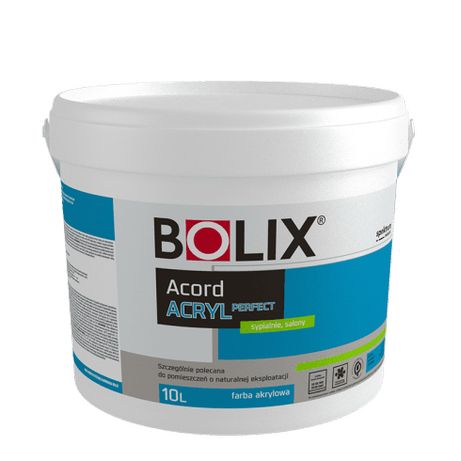 Farba wewnętrzna BOLIX Acord Acryl Perfect 10l
