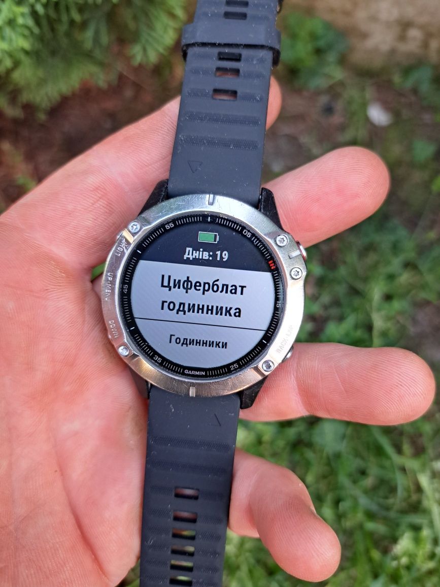 Garmin Fenix 6 годинник