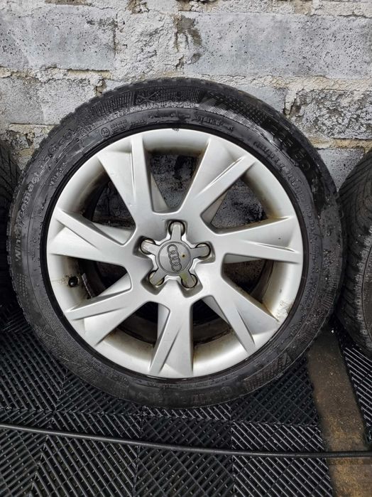 Felgi 17 audi 5x112 Continental zimowe