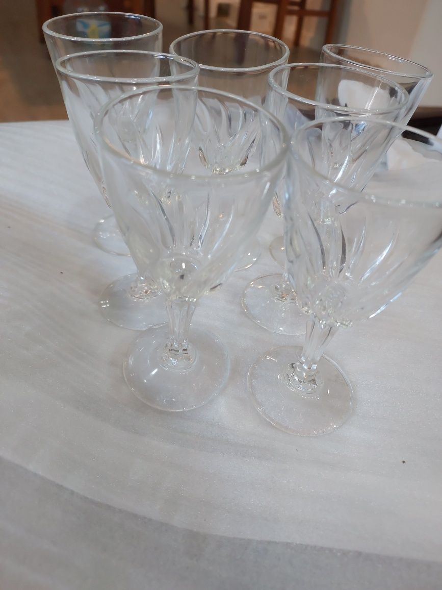 Cálices de vinho do porto