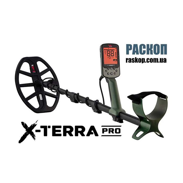 X-Terra PRO Minelab Металошукач / Популярна модель / Магазин РАСКОП