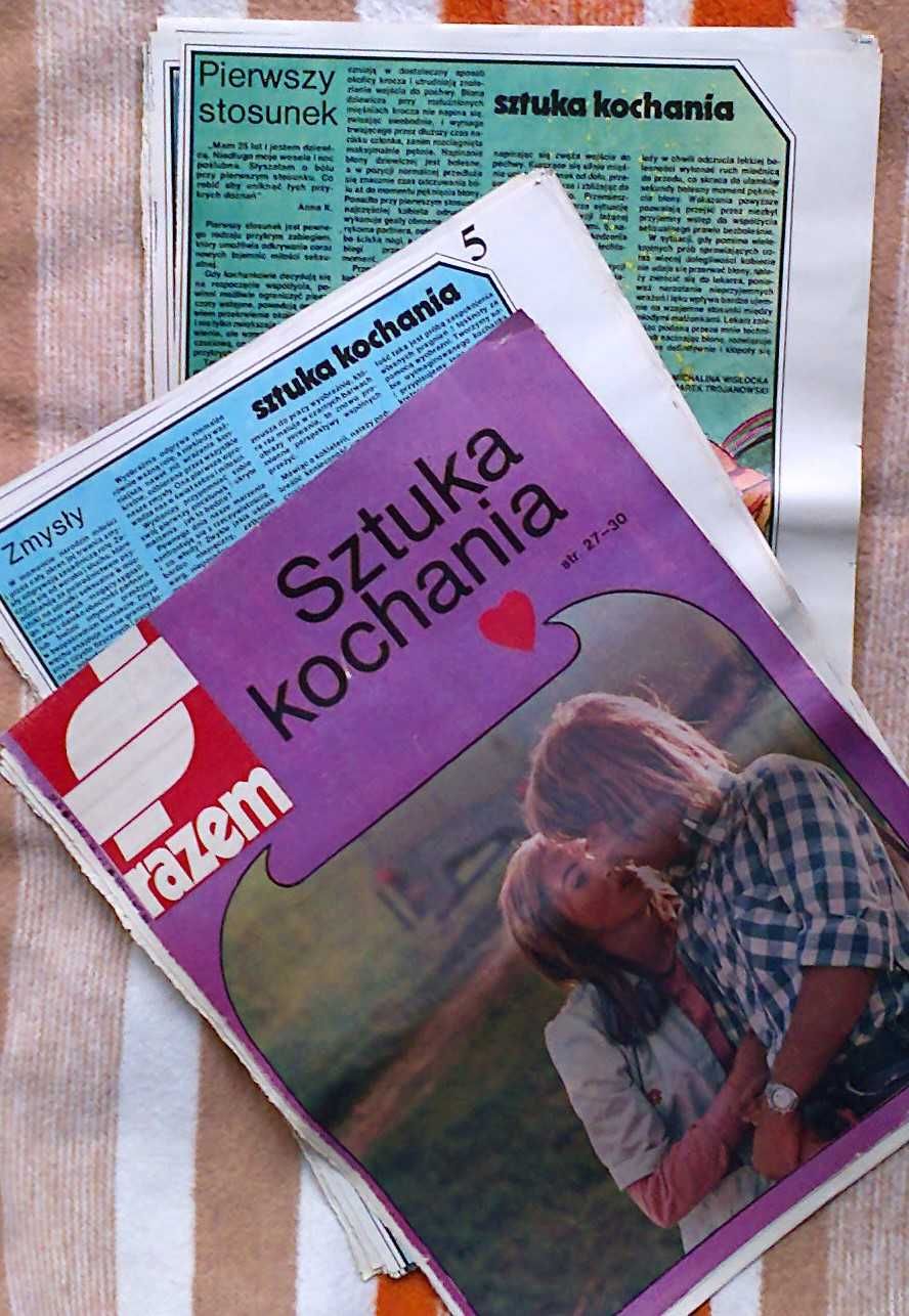 'Sztuka kochania' z tygodnika 'Razem'