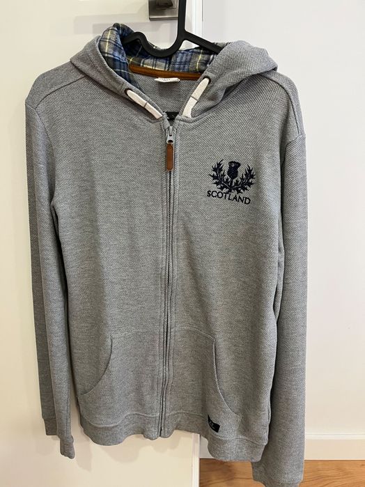 Casaco Zippy cinza, como novo, 13/14 anos