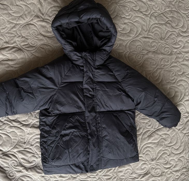 Зимова тепла куртка Zara 98 2-3 роки. Унісекс