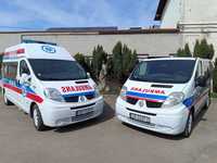 Wynajem-Ambulans-Karetka-Pojazd Sanitarny-Bus 9-osobowy