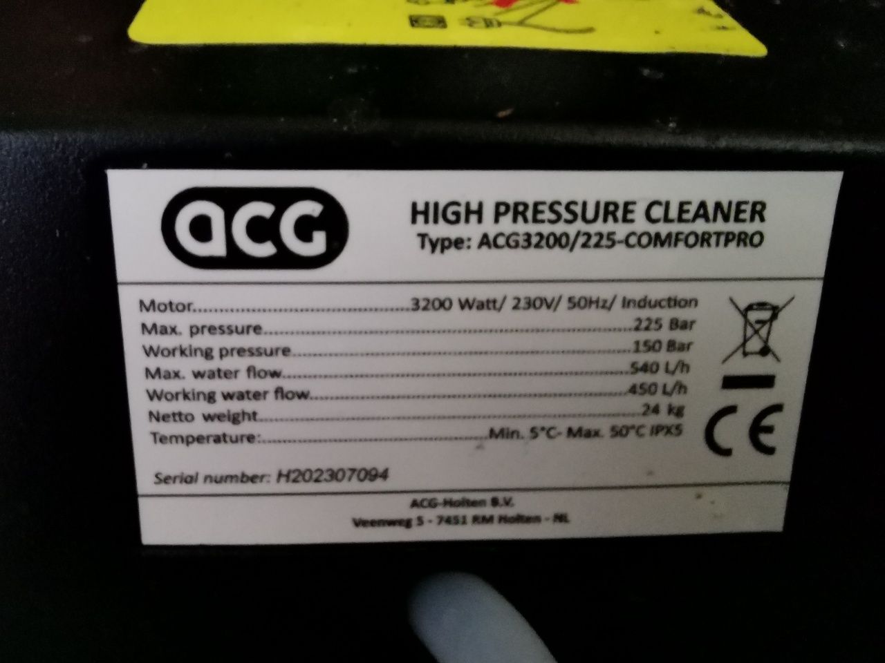 Myjki ciśnieniowe ACG 3200 Comfort Pro. 2szt okazja!
