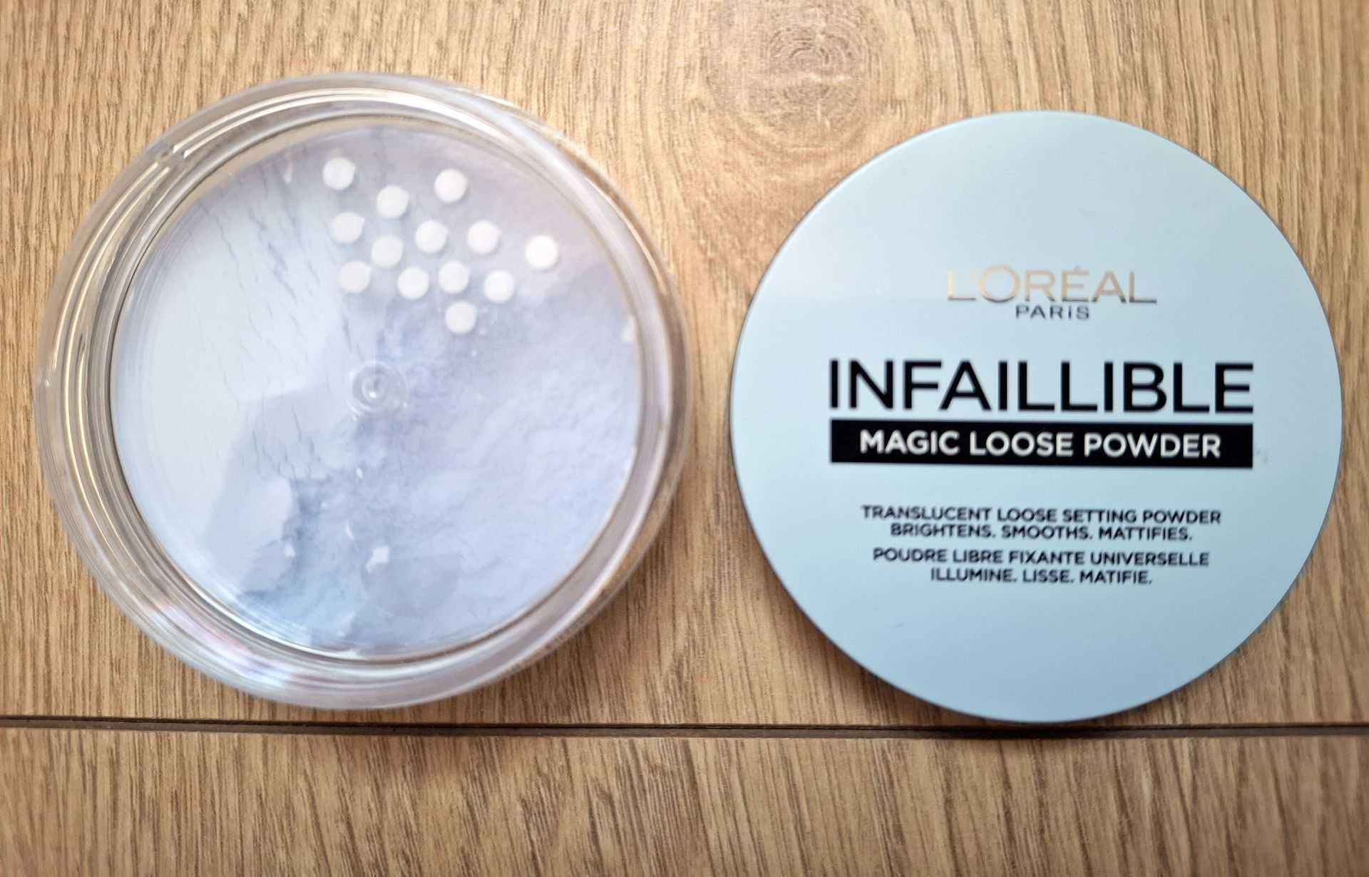 Sypki puder matujący utrwalający makijaż L'oreal Infaillible HWS30E